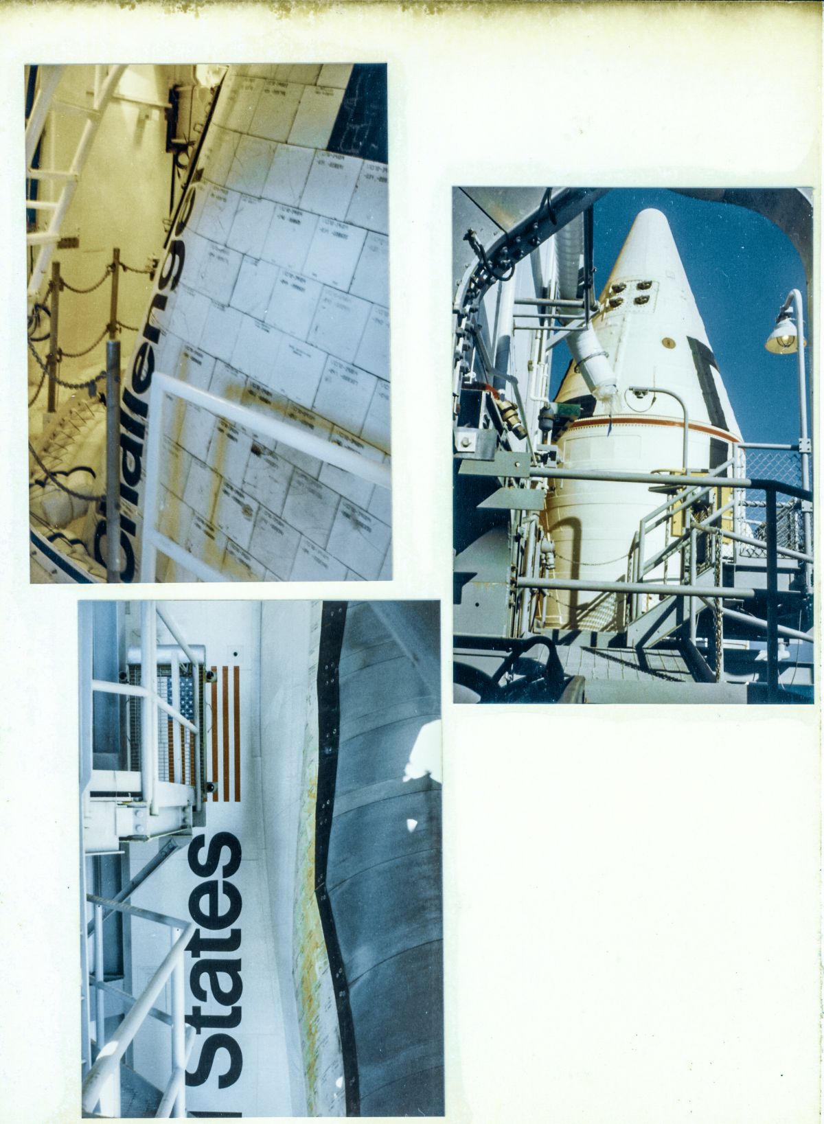 The Space Shuttle Challenger, mated to the RSS, as it stood on Launch Complex 39-B, in the last week of 1985. This would be the first Shuttle launch off of B Pad, scheduled for late-January, 1986.